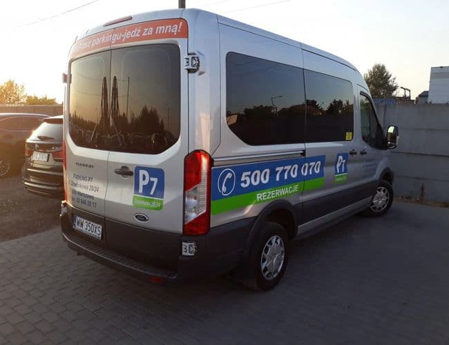 Parking P7 Lotnisko Okęcie Chopina Warszawa - zdjęcie 5