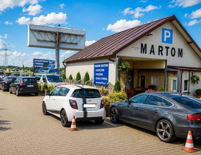 Parking MARTOM Lotnisko Katowice Pyrzowice - zdjęcie 2
